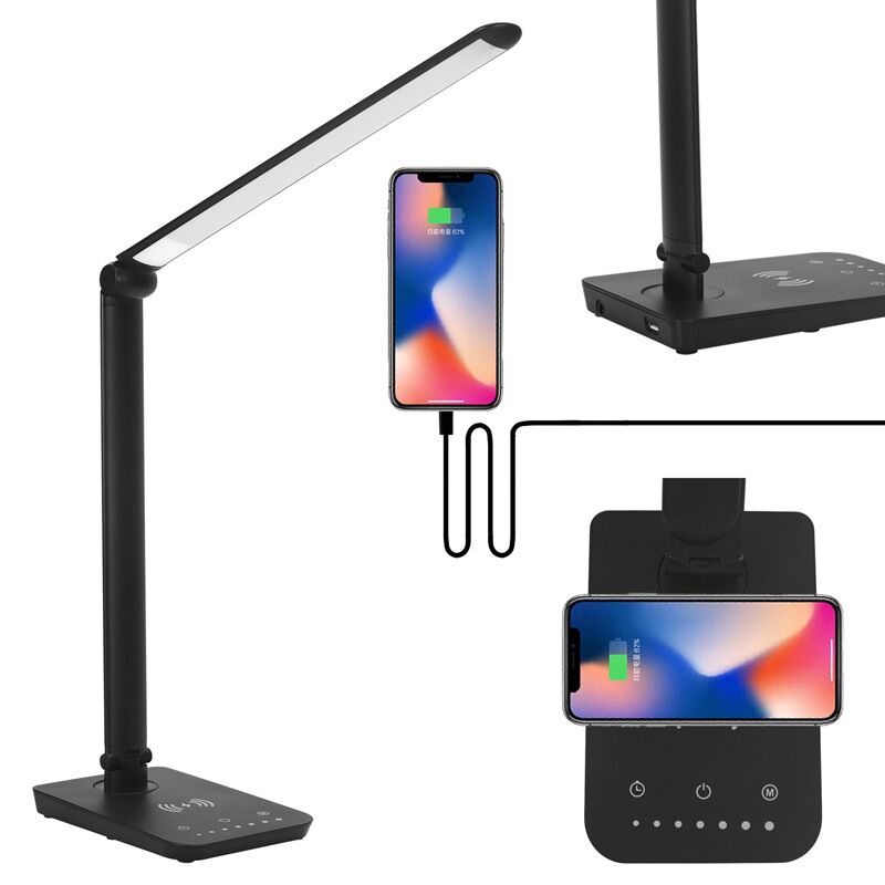 Desk Reading Lamp With Wireless Charger