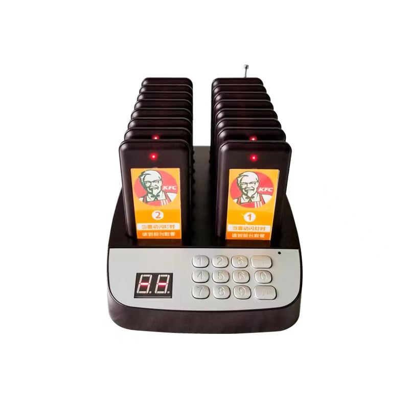 Vibrate Frisbee Take-out Pager