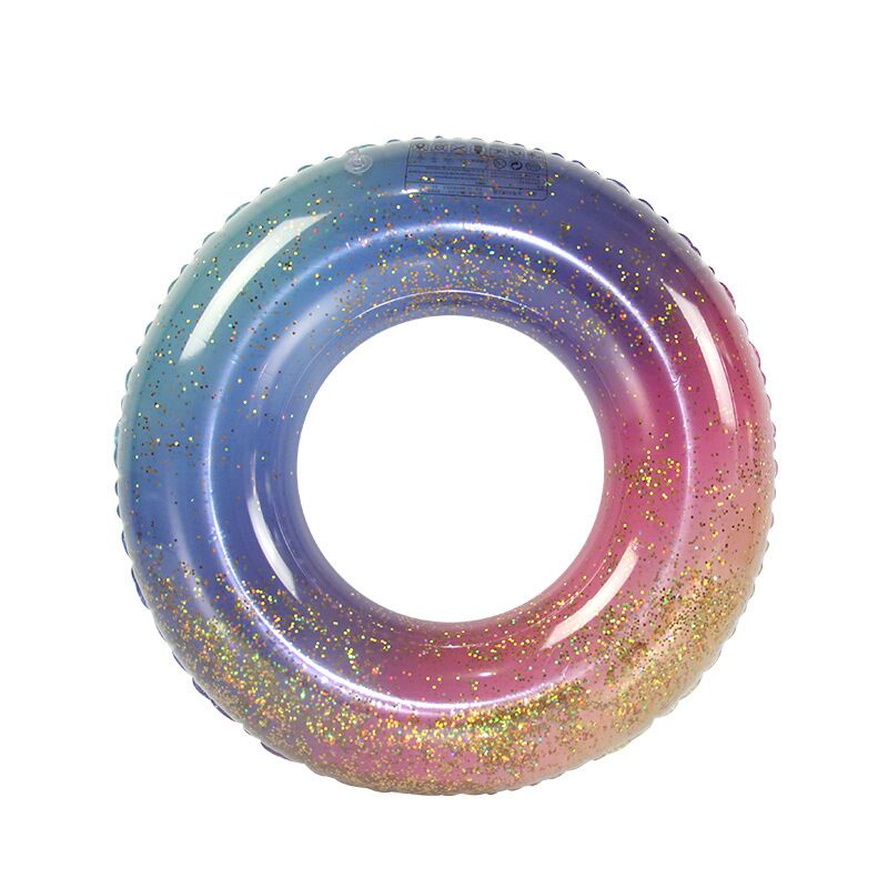 Shiny Colorful Swimming Ring
