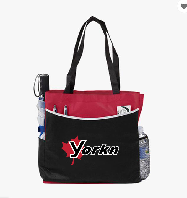 Polyester Two-tone Tote Bag