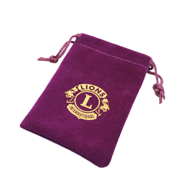 Drawstrings Velvet Gift Bags