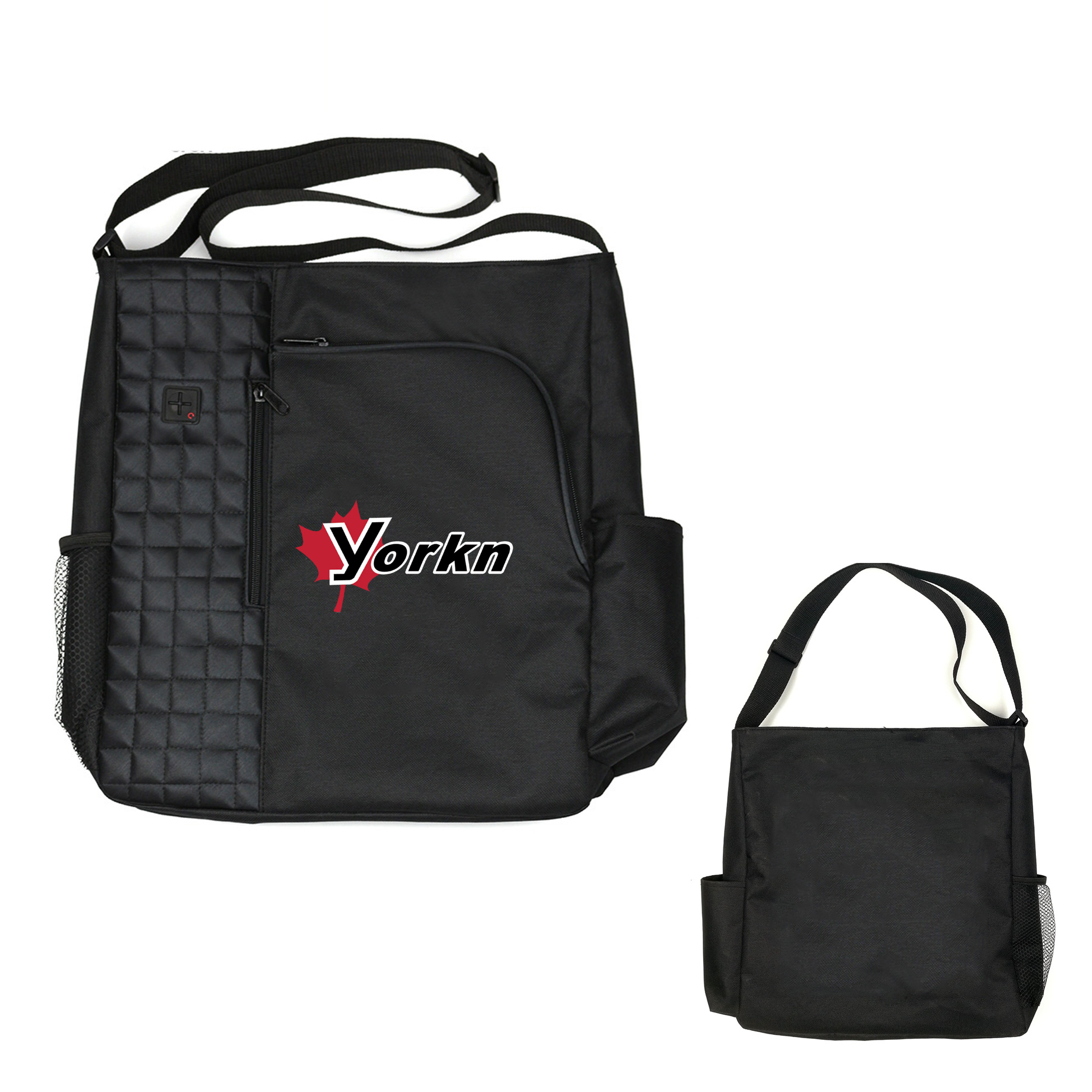 Zippered Business Shoulder Tote Bag
