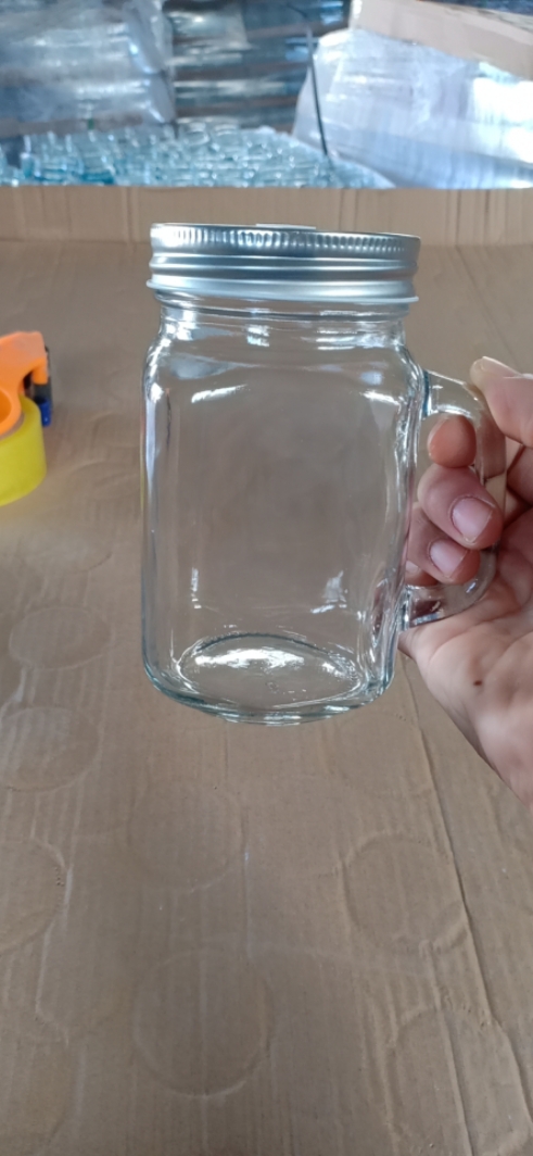 450ml Masson Jar With Handle