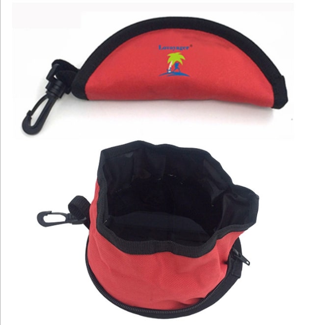 Collapsible Pet Dog Cat Travel Bowl