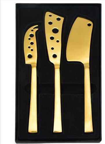 Gold Plated Knife Set