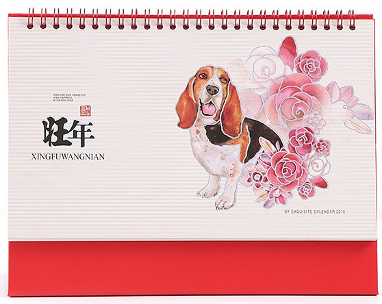 Standing Desktop Calendar