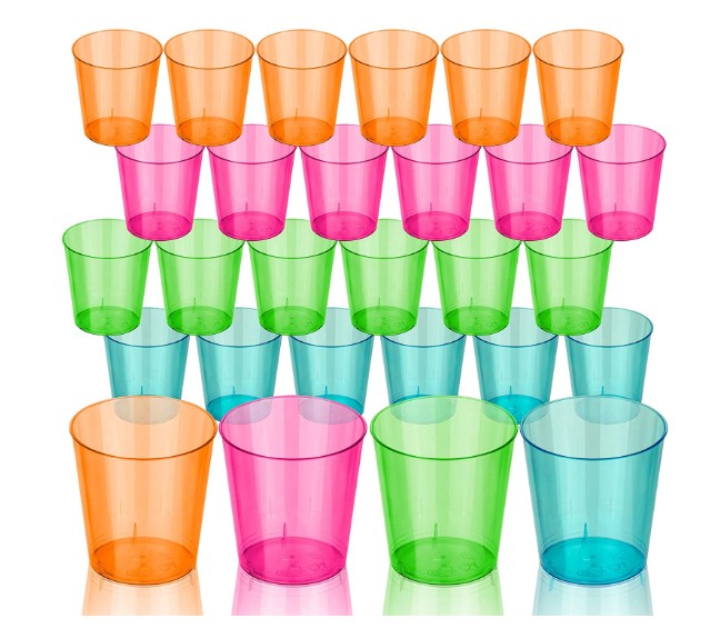 Plastic Shot Glasses 2oz