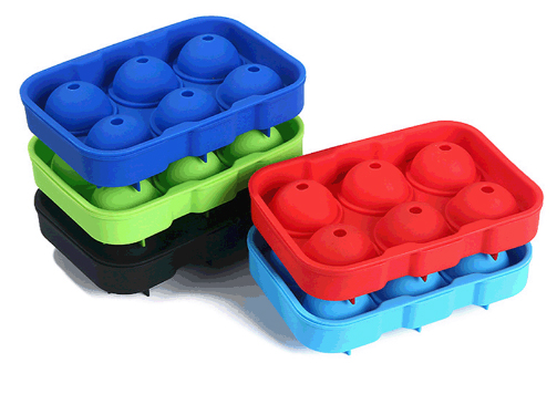 Six Spherical Ice Lattice Mould