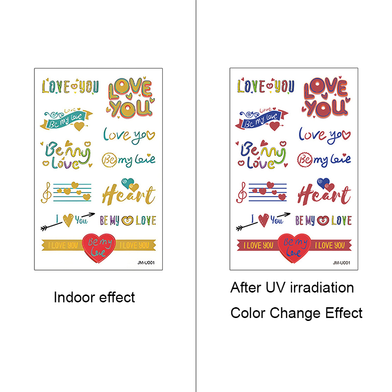 Uv Stickers For Sunscreen Reapply Reminde