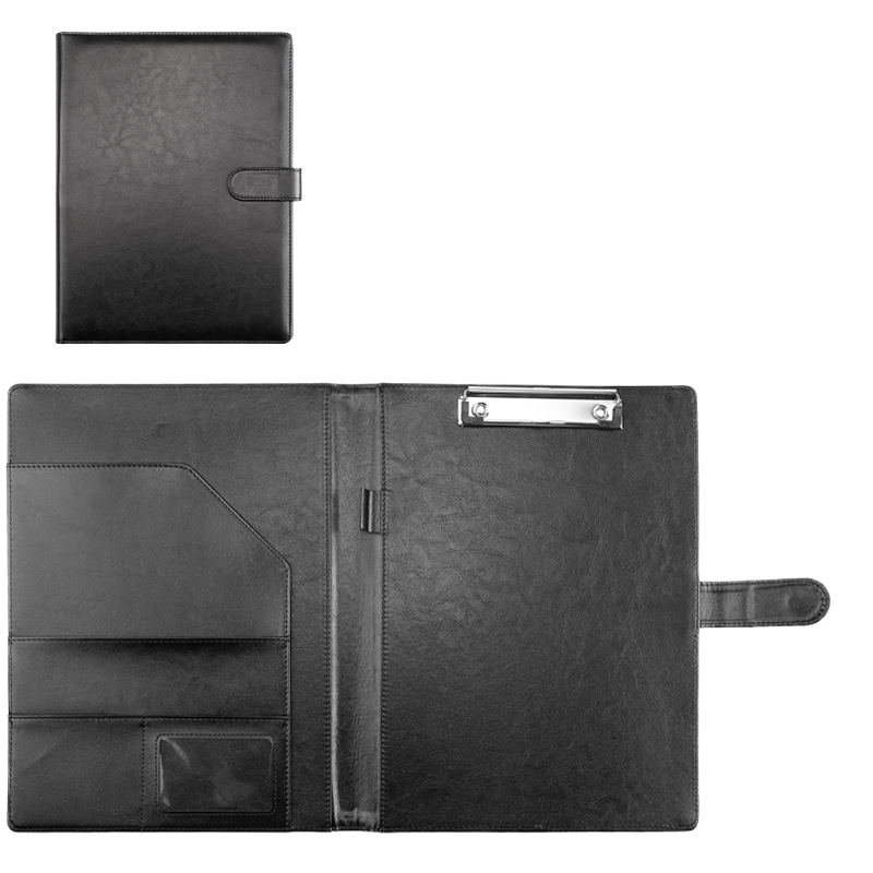 A4 Leather Buckle Folder