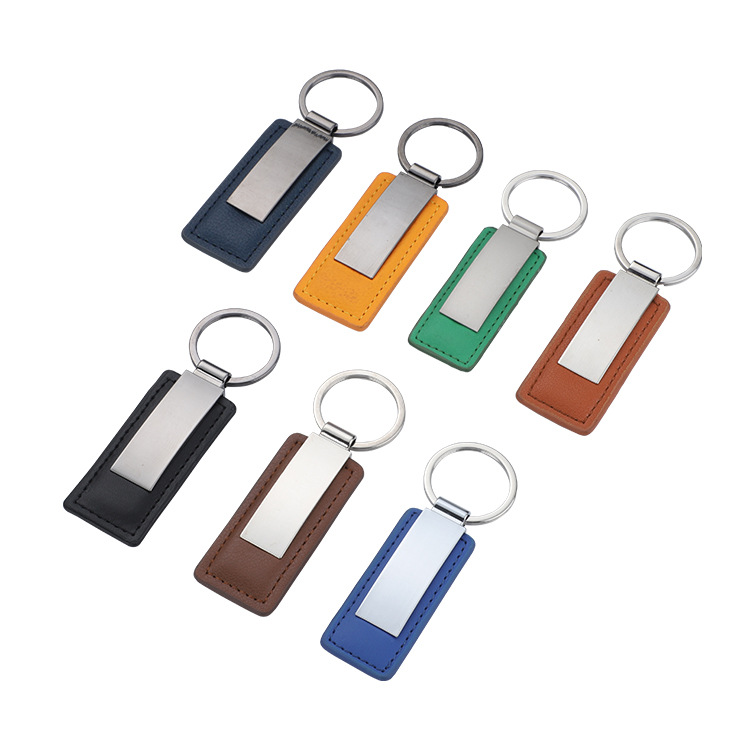 Leather Key Chain With Box