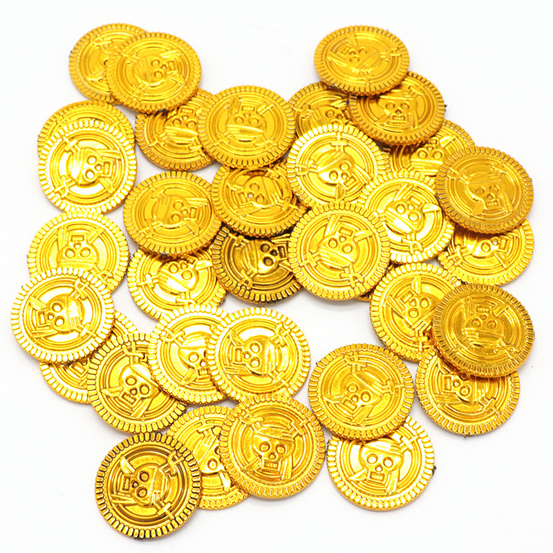 Gold Plastic Nickels