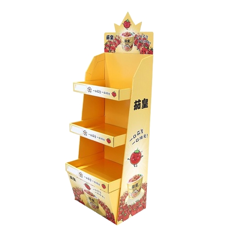 Supermarket Paper Goods Shelf