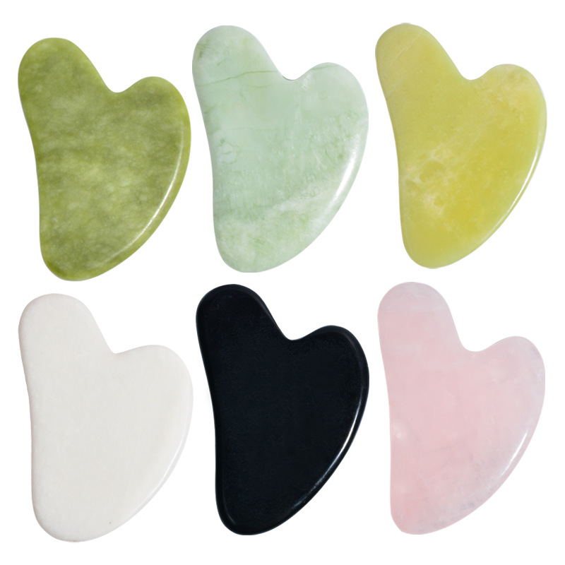 Guasha Jade Stone With Velvet Bag