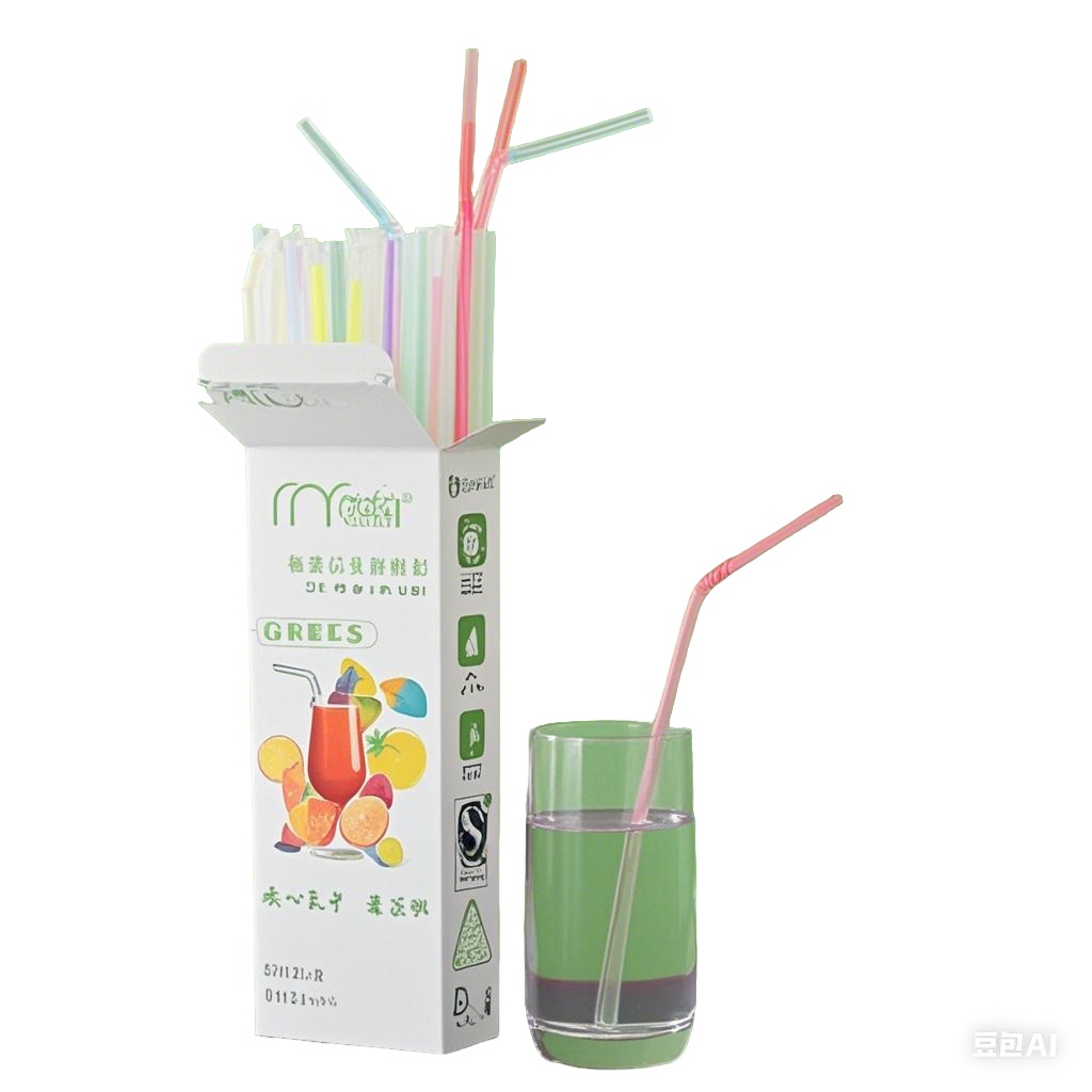 Disposable Colored Straw