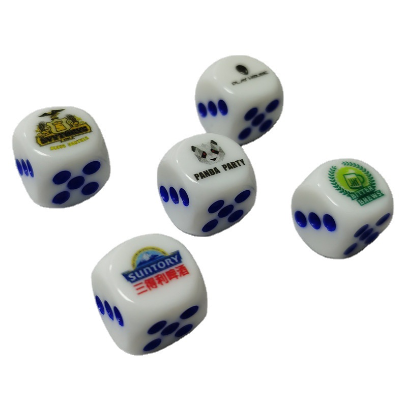 Game Cube Dices With Tin Box