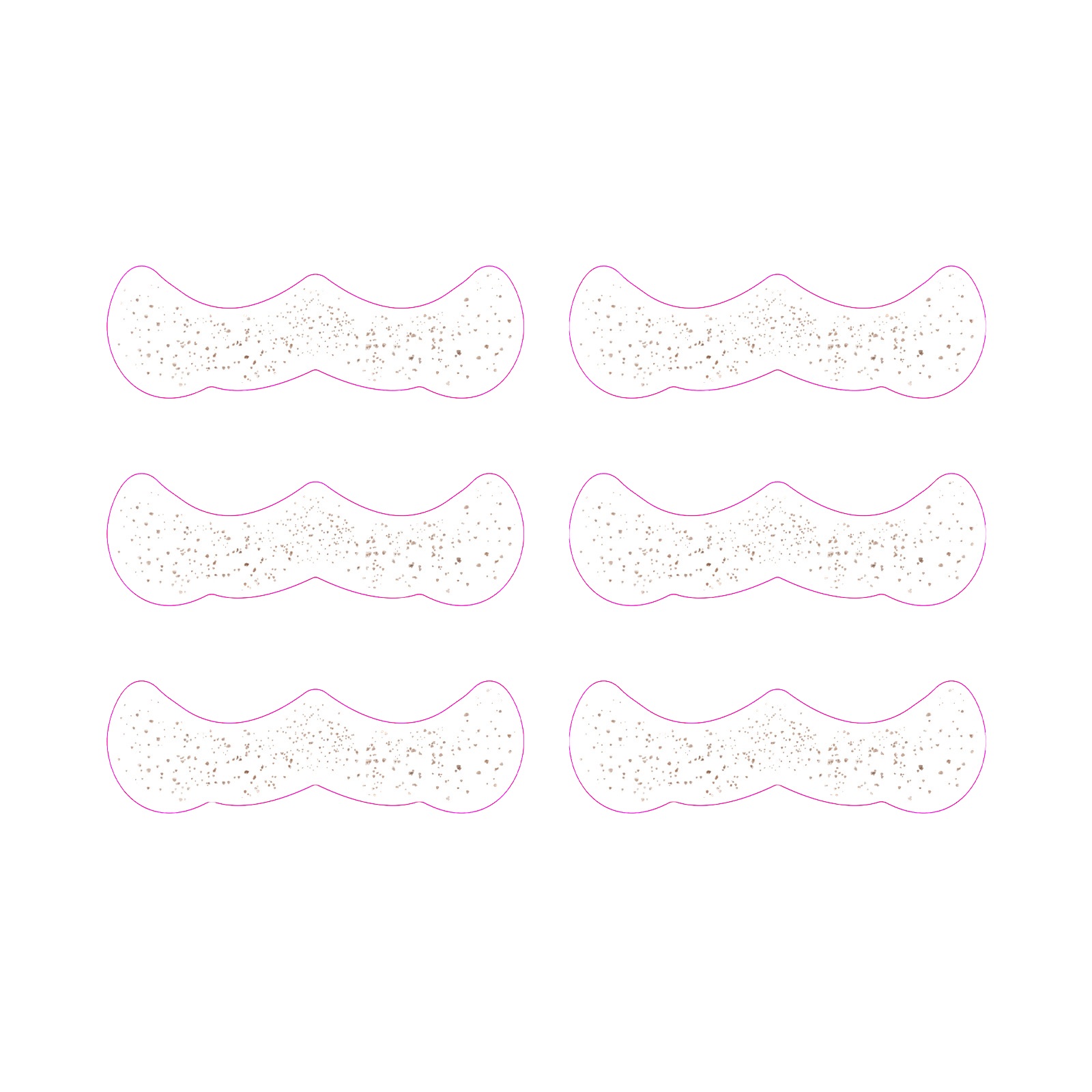 Simulated Freckle Face Tattoo Patch
