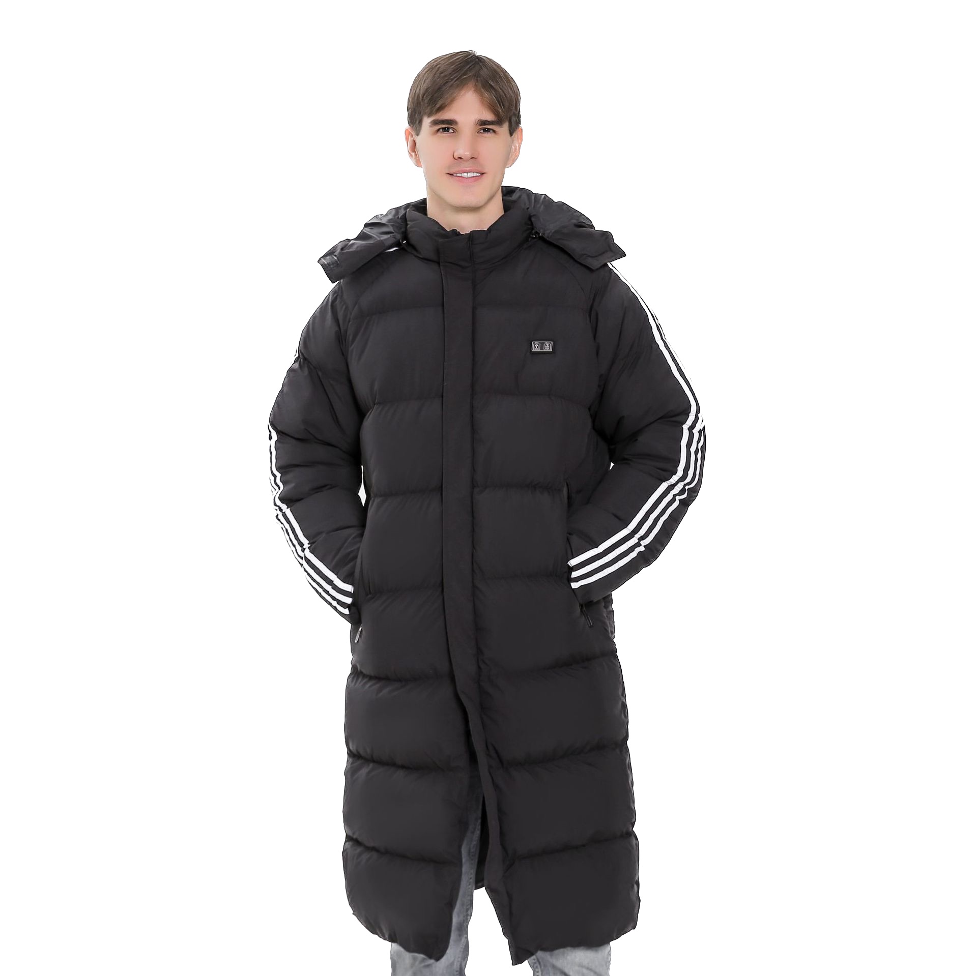 11 Zone Heating Long Down Coat