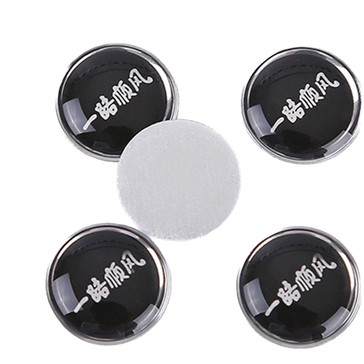 Pvc Crystal Drip Plastic Label