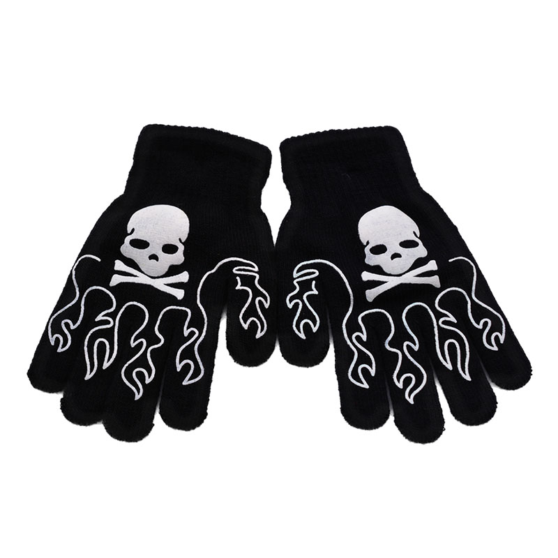 Acrylic-spandex Knit Gloves