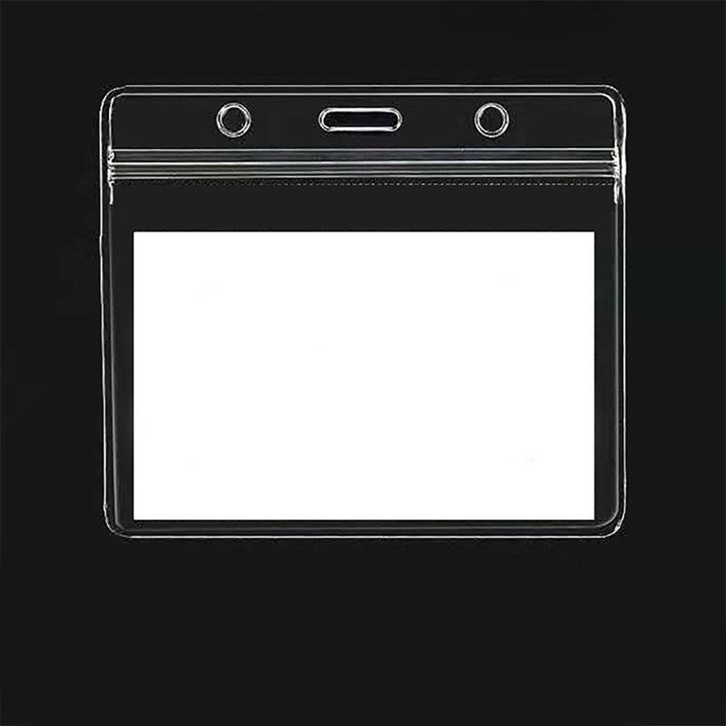 Horizontal Transparent Badge Holder