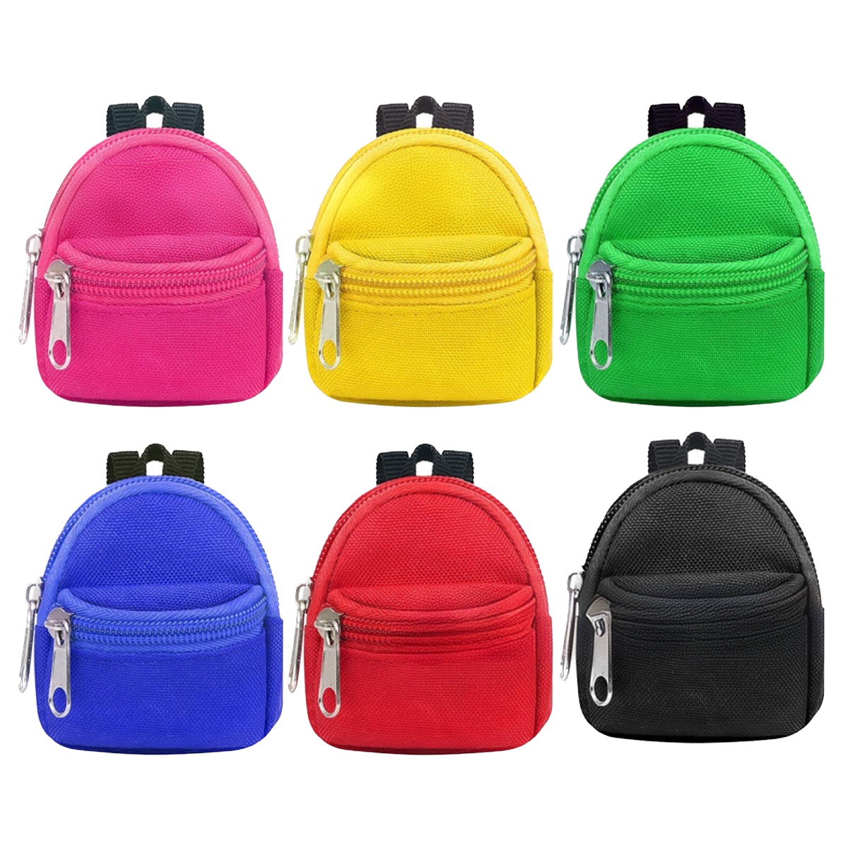 Mini Backpack With Carabiner
