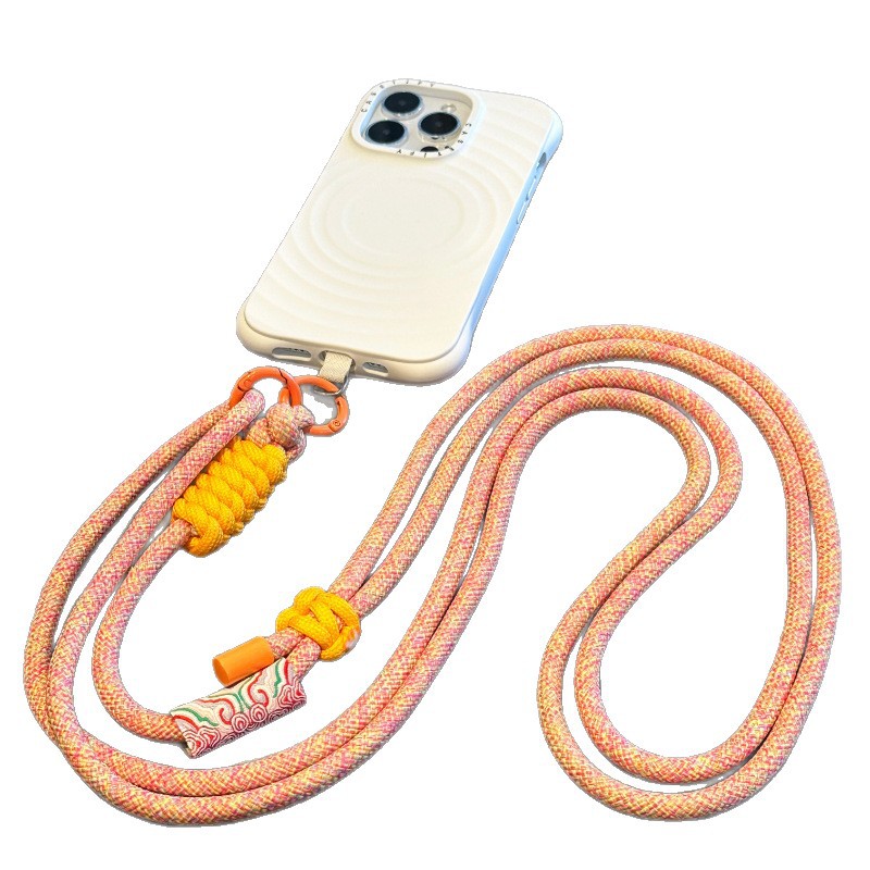 Braided Phone Lanyard With Patch