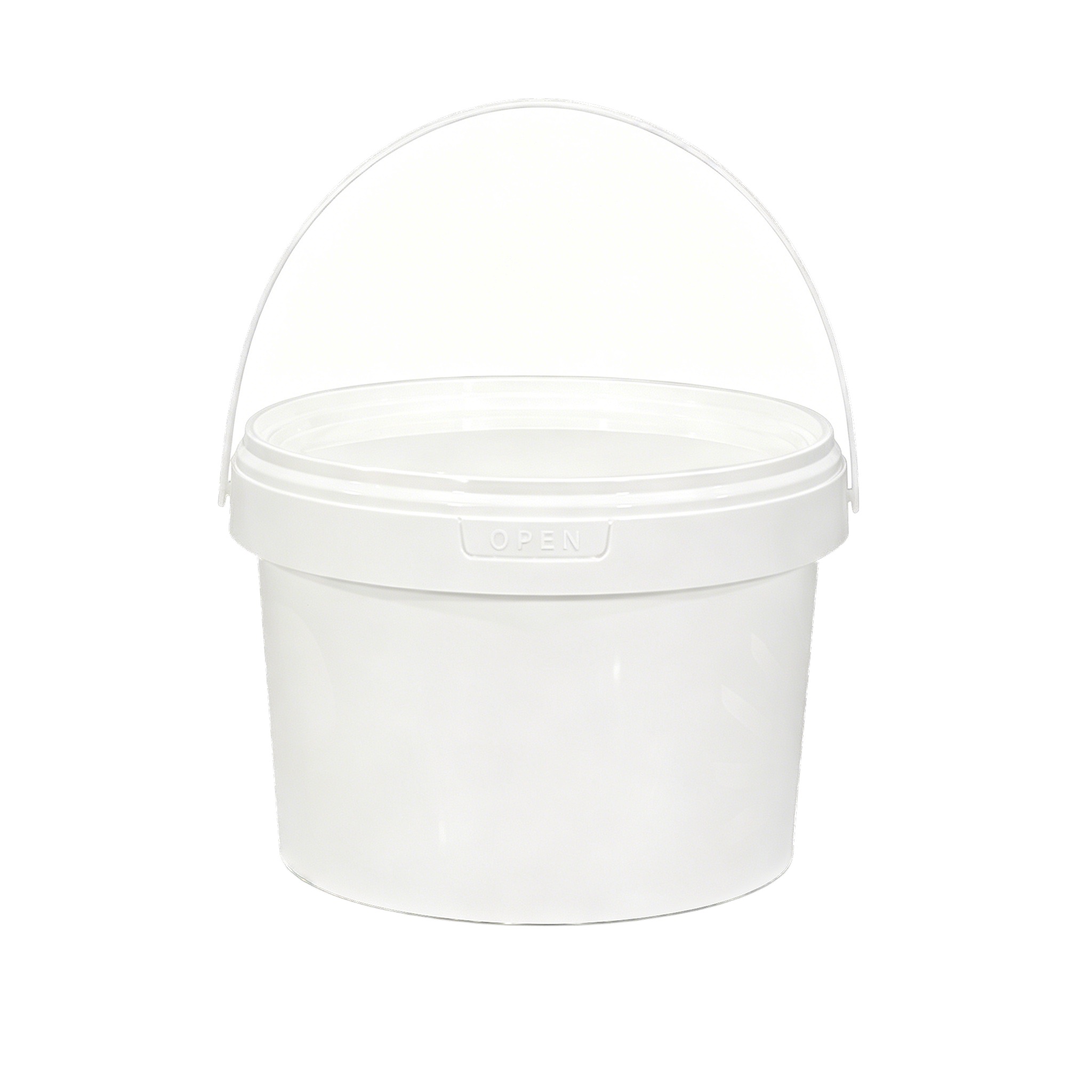 2.5l Plastic Packaging Bucket With Lid