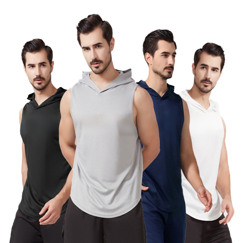 Hooded Workout Tank Top