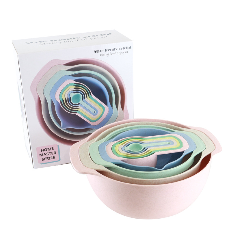 10 Pcs Measuring & Mixing Bowl Set