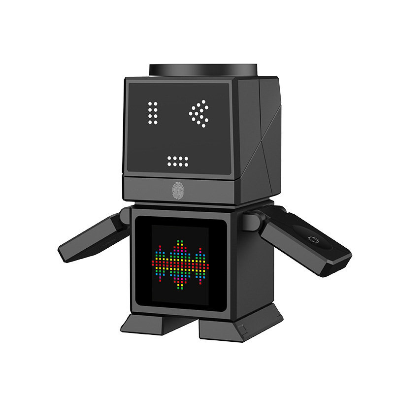 Robot Wireless Charger Bluetooth Speaker
