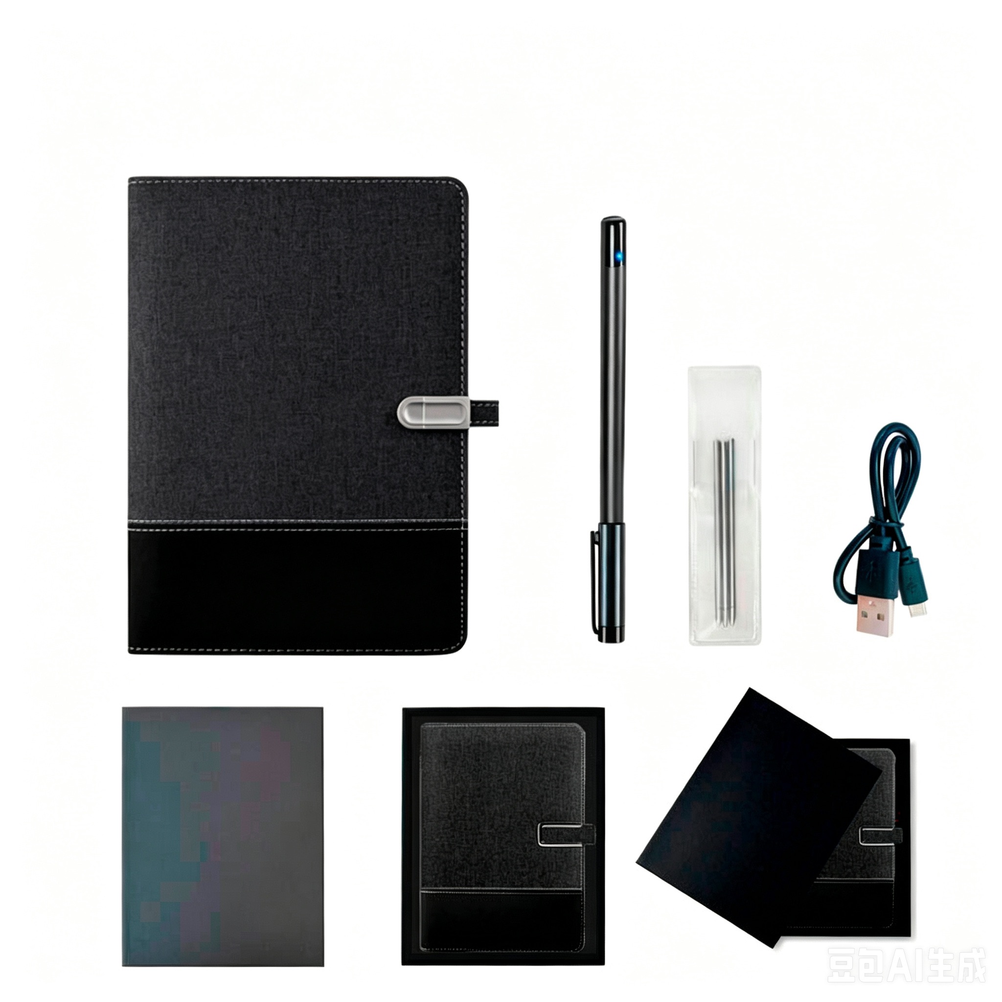 A5 Loose-leaf Smart Digital Notebook Set