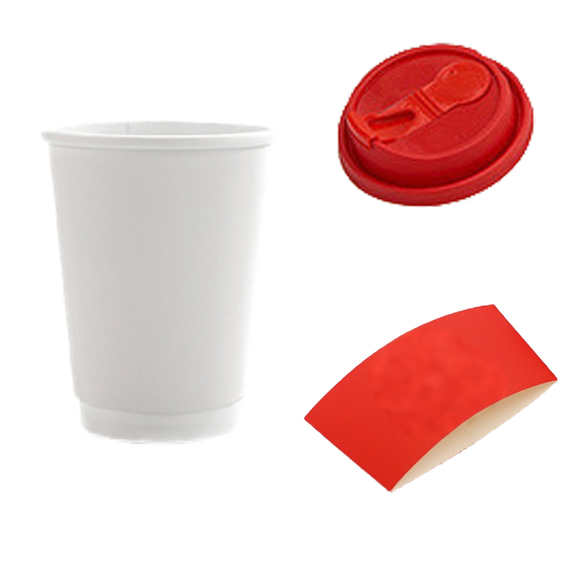 12oz Disposable Double Wall Paper Cup