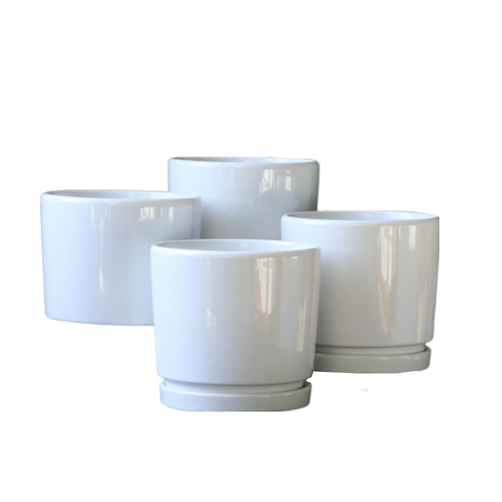 Ceramic Pot With Tray