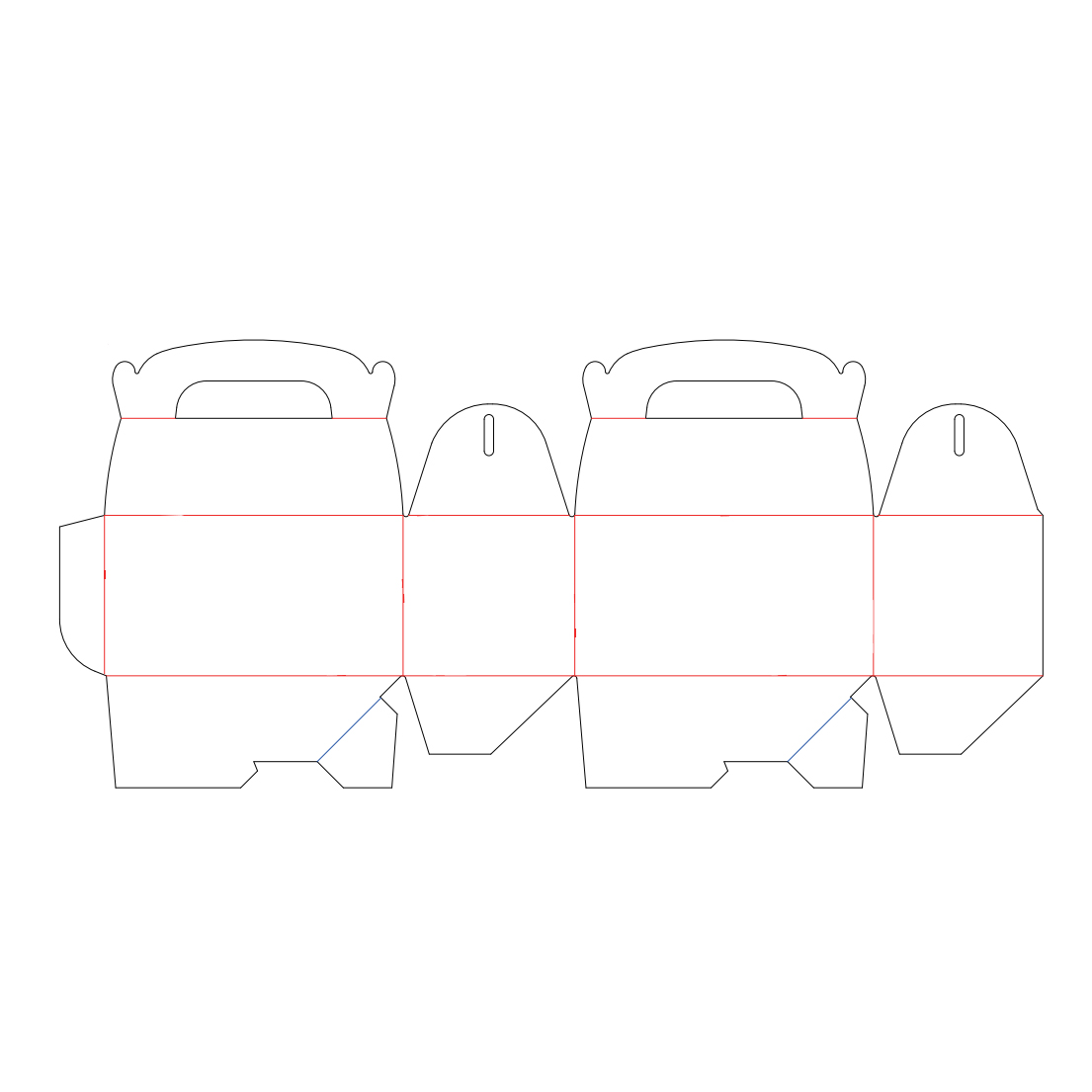 Gable Boxes With Handle