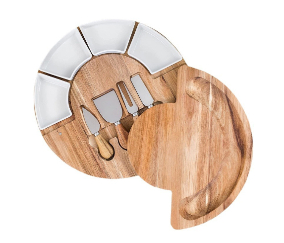 Charcuterie Cheese Board And Platter Set
