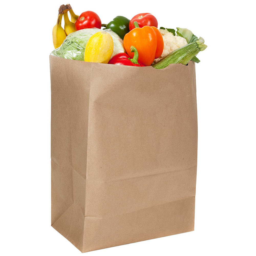 Kraft Brown Paper Bag Without Handle