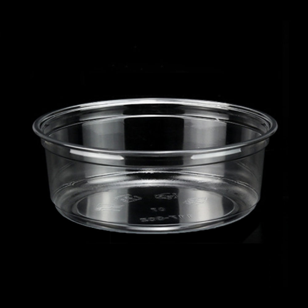 8oz Clear Plastic Bowl
