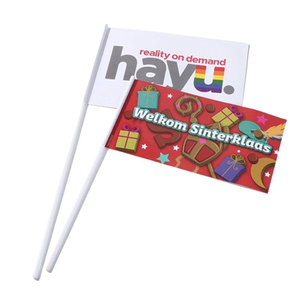 Paper Flag With Pp Flagpole