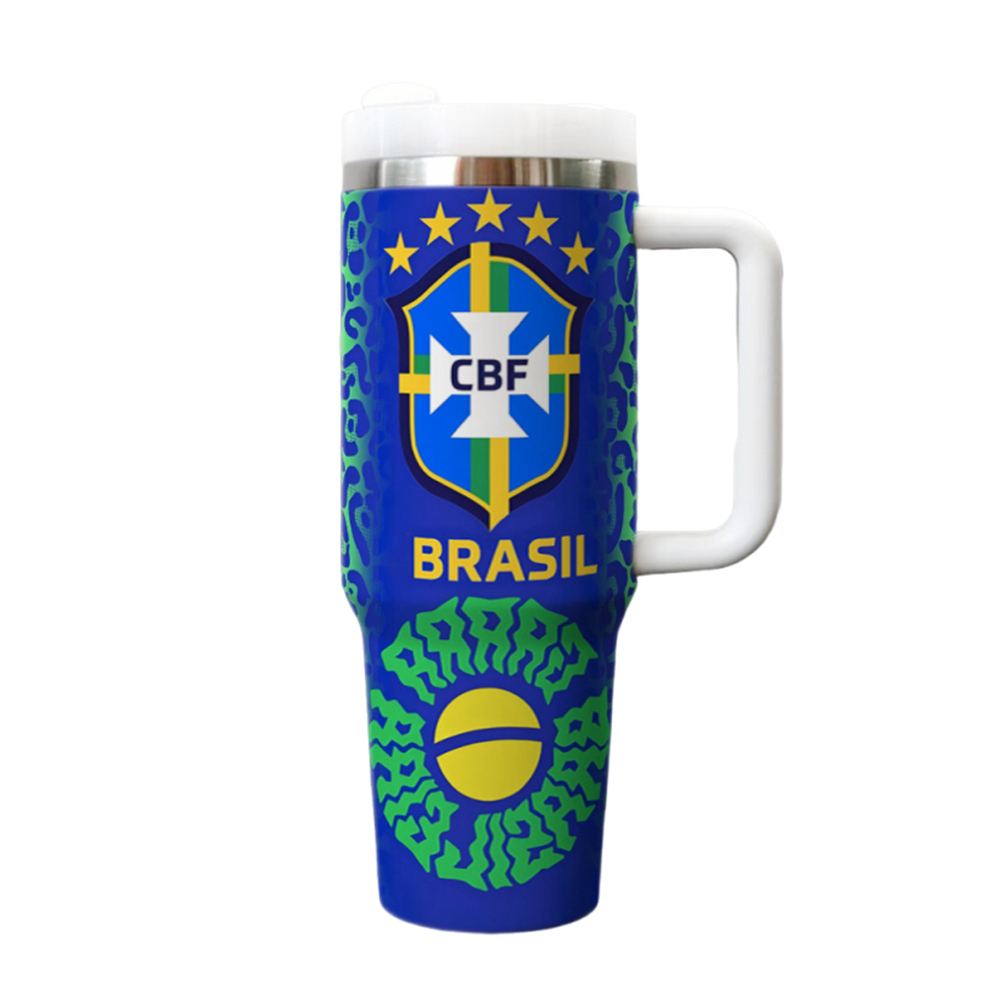World Cup 40oz Stainless Steel Insulated Car Tumbler