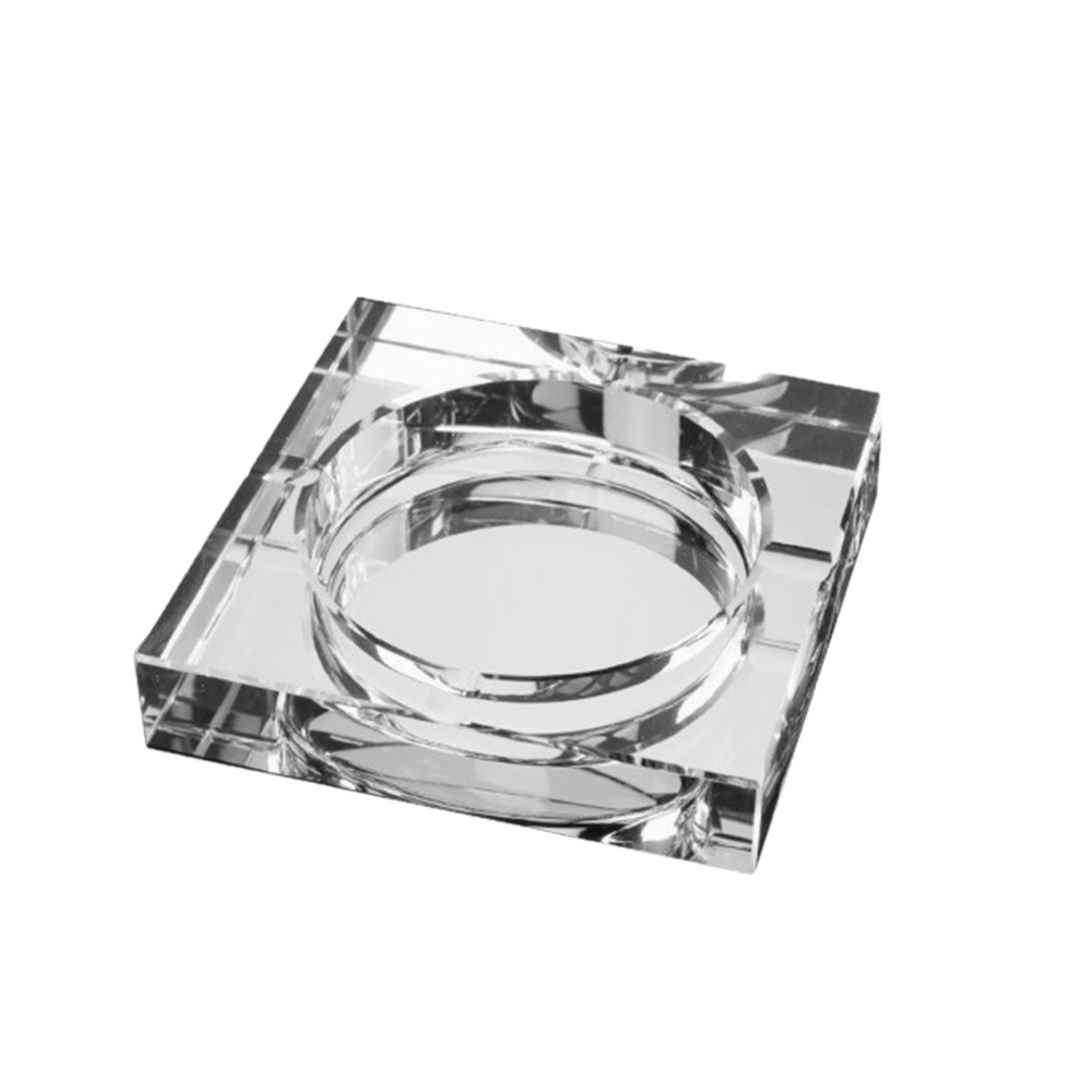 7 Inch Crystal Ashtray