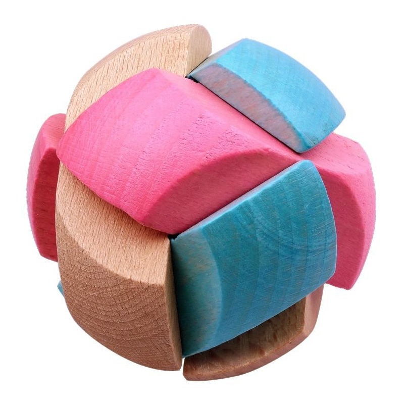Wood Soccer Ball Puzzle