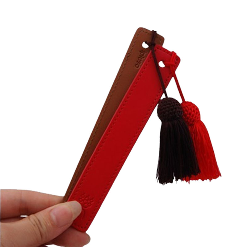 Genuine Leather Bookmark