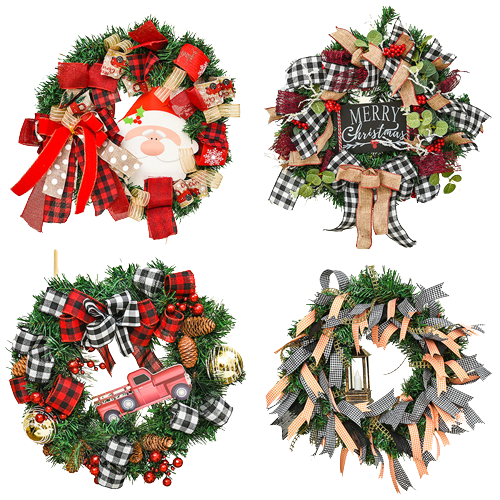 Christmas Wreath view 2