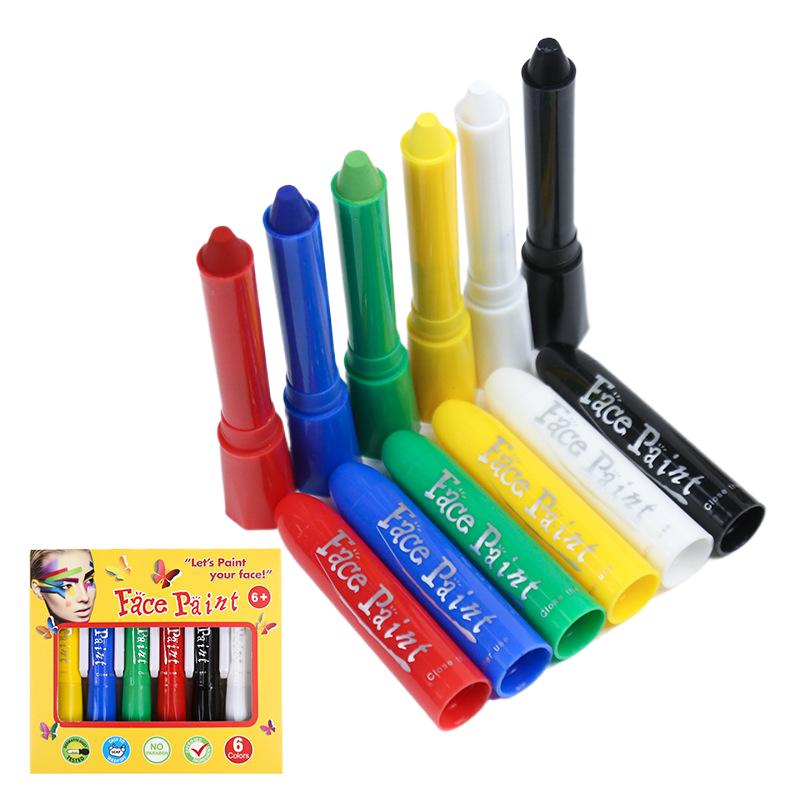 Glow-in-the-dark Face Paint Set