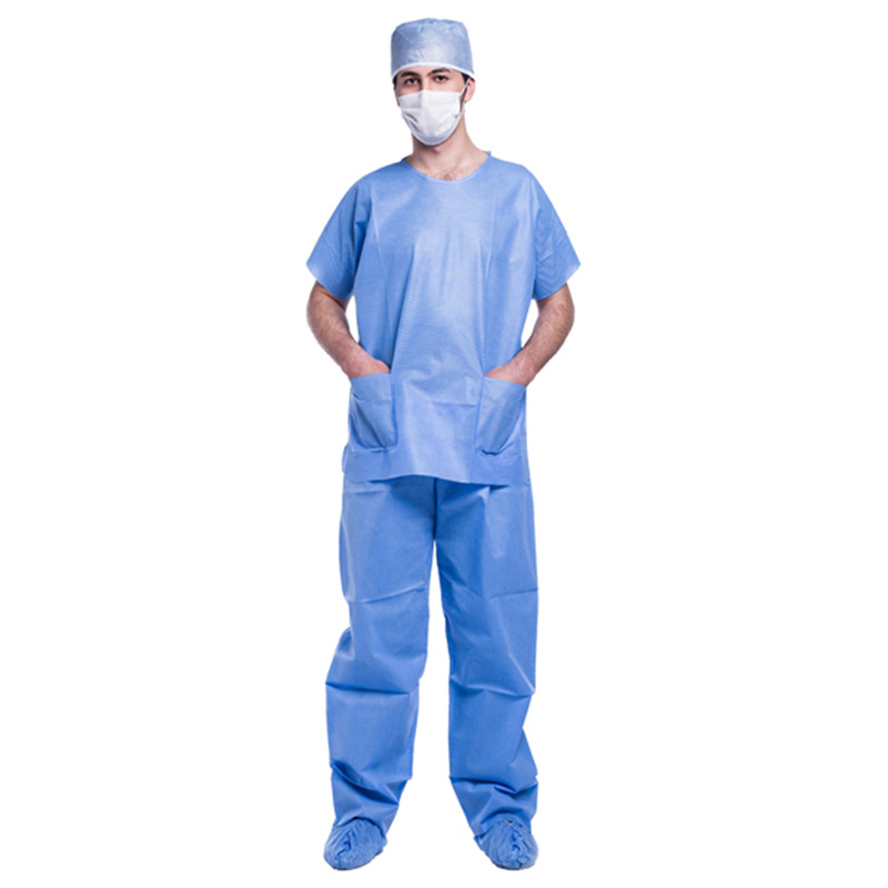 Disposable Medical Scrub Suit