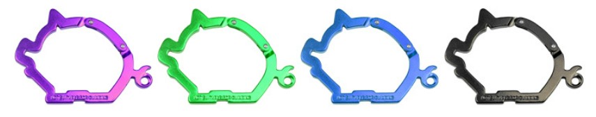 Pig Shaped Carabiner