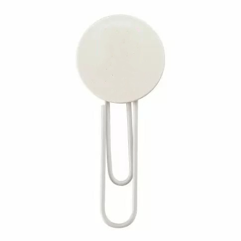 Custom Pvc Bookmark Paper Clip