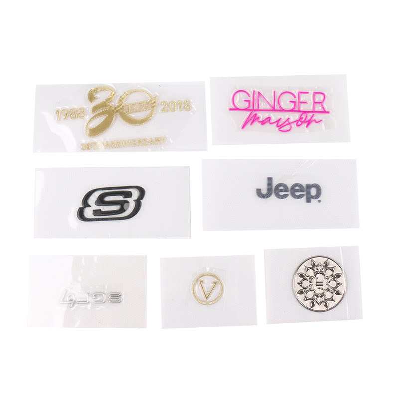 Custom 3d Silicone Heat Transfer Labels