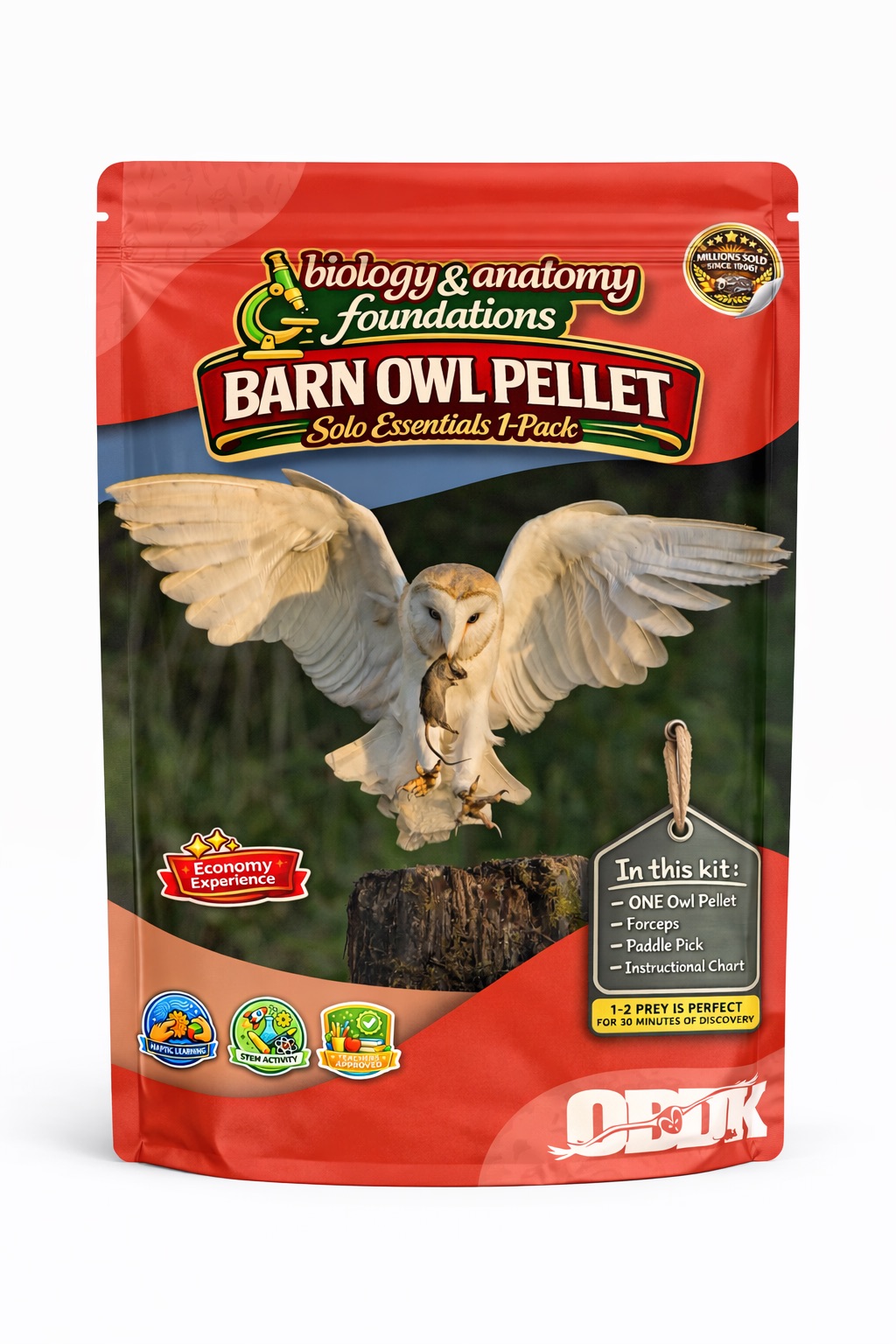 5 X 7owl Pellet Bags